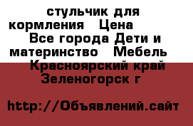 стульчик для кормления › Цена ­ 1 000 - Все города Дети и материнство » Мебель   . Красноярский край,Зеленогорск г.